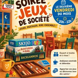 Soirée jeux de société