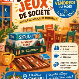Soirée jeux de société