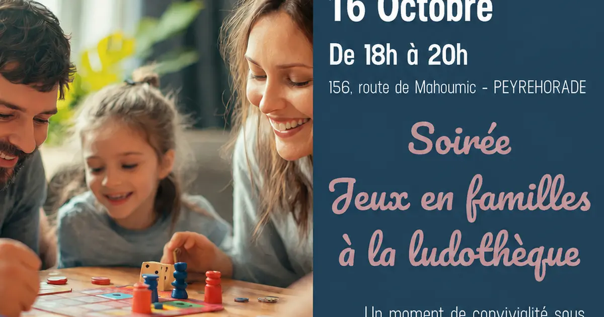 Soirée jeux de société