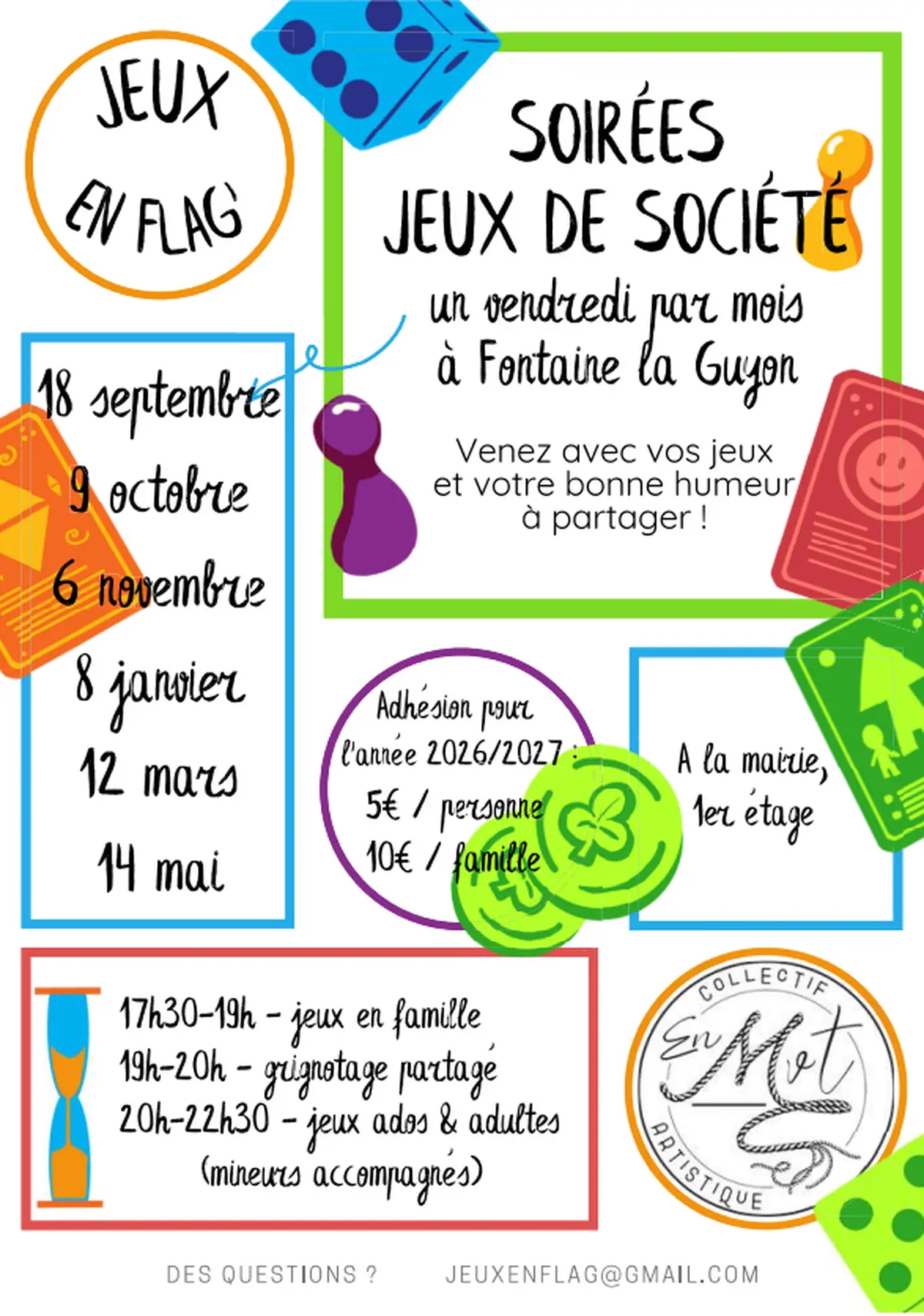 Soirée jeux de société