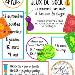 Soirée jeux de société