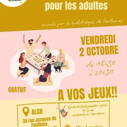 Soirée jeux de société