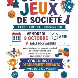 Soirée jeux de société