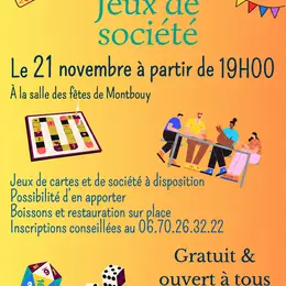 Soirée jeux de société