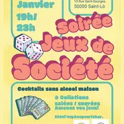 Soirée jeux de société