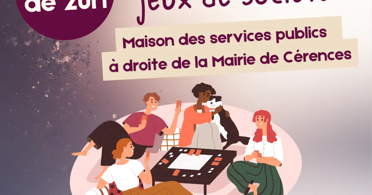 Soirée jeux de société