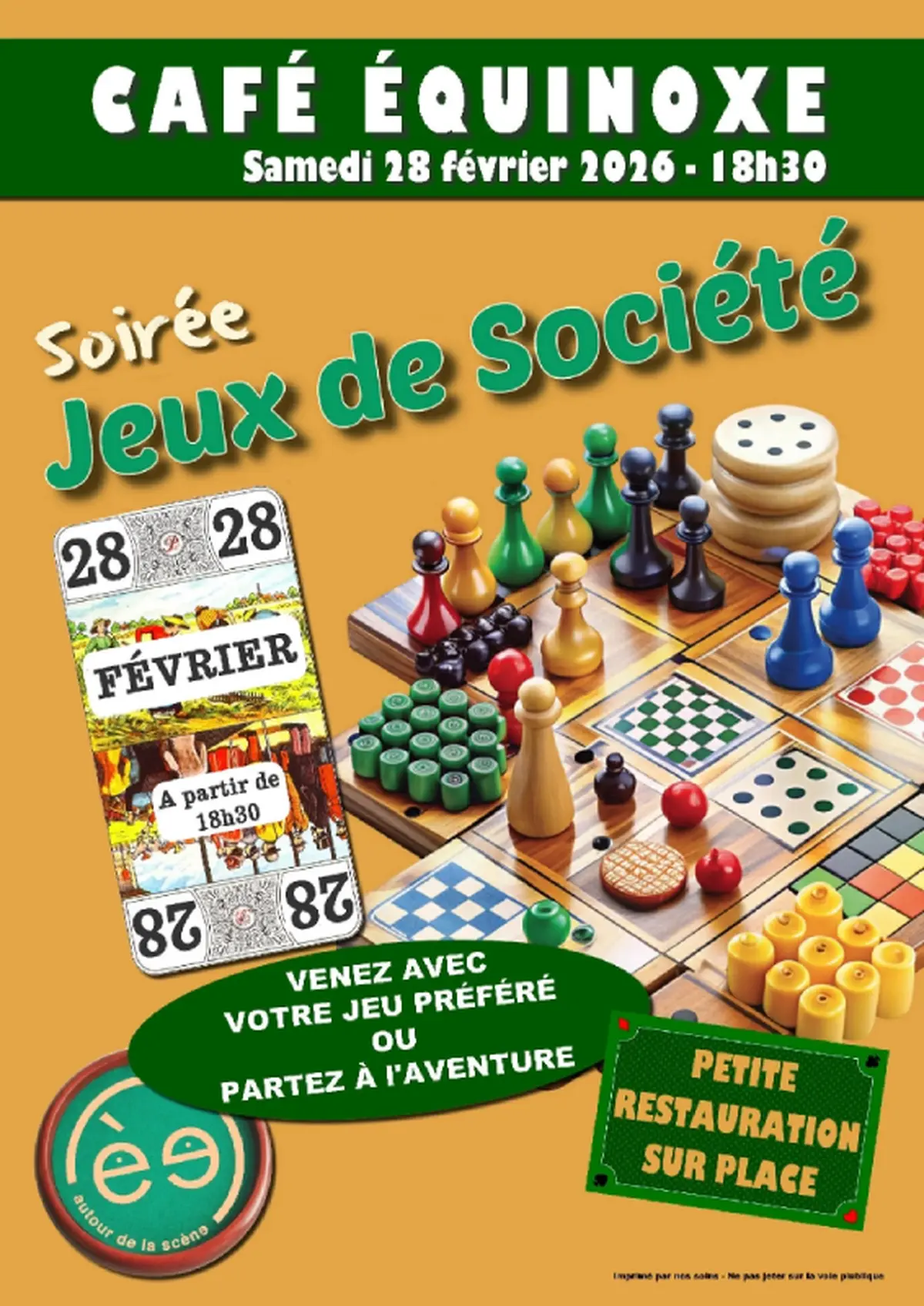 Soirée jeux de société
