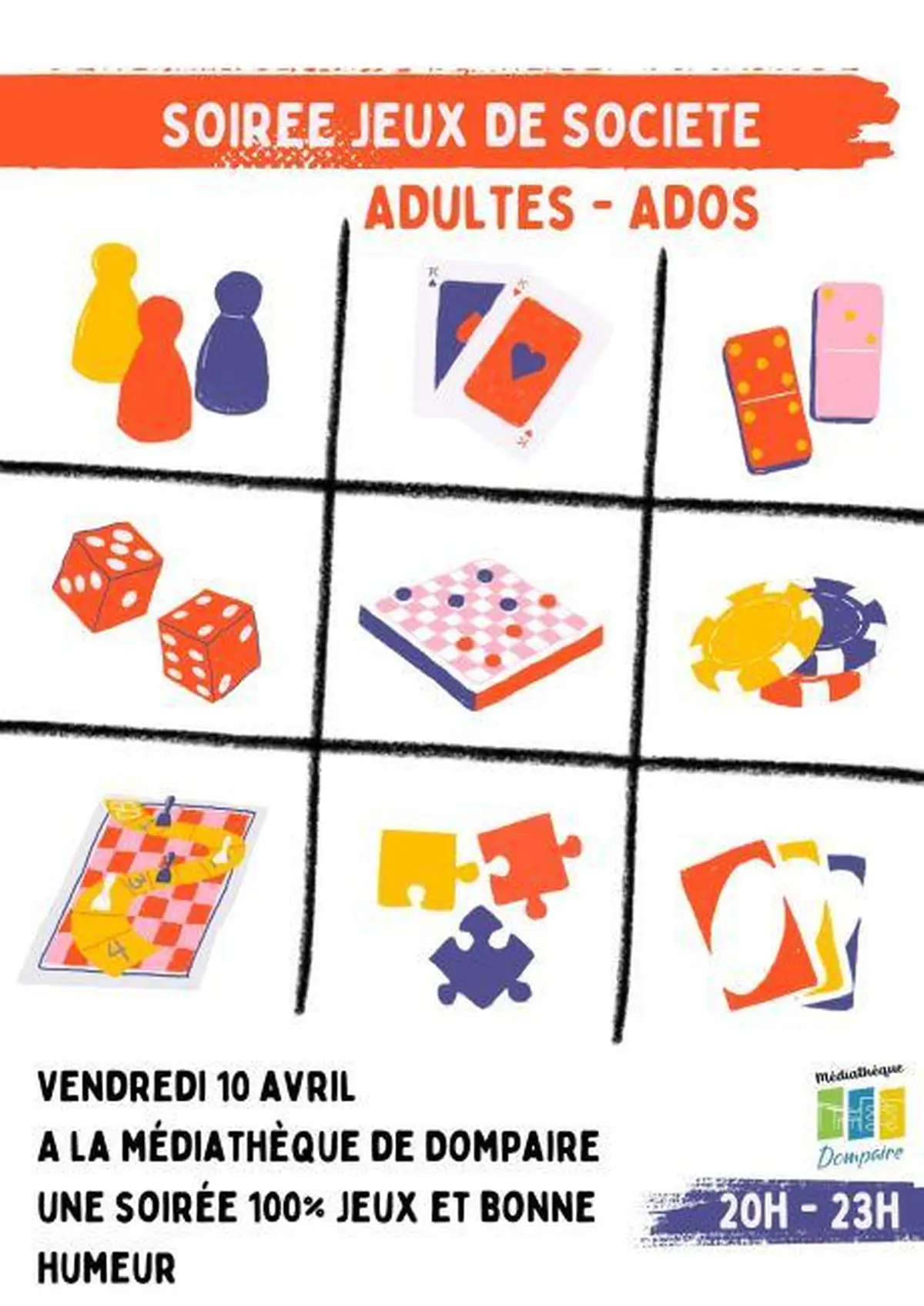 Soirée jeux de société