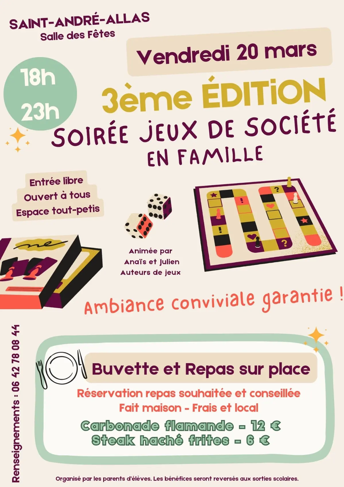 Soirée Jeux de société