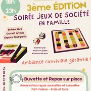 Soirée Jeux de société