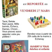 Soirée jeux de société