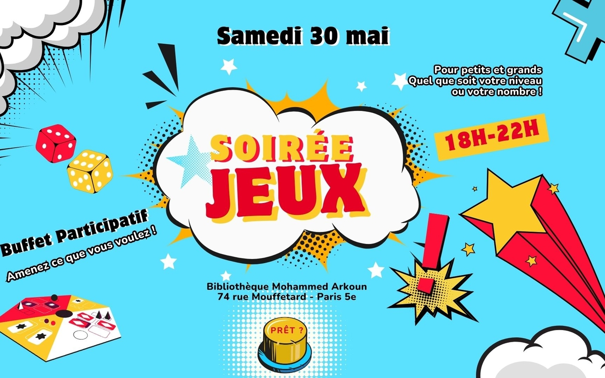 Soirée jeux de société