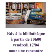 Soirée jeux de société