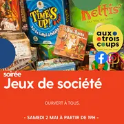 Soirée jeux de société