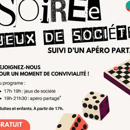 Soirée jeux de société