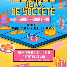 Soirée jeux de société