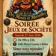 Soirée Jeux de Société