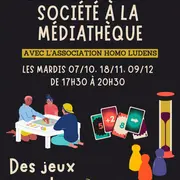 Soirée Jeux De Société à La Médiatèque