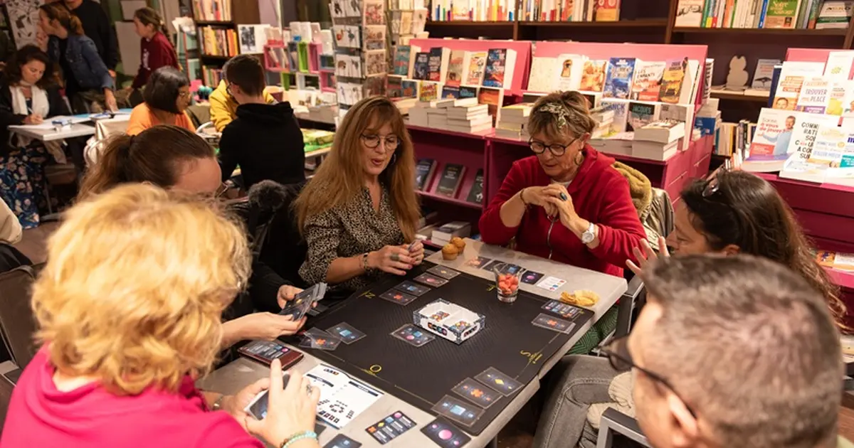 Soirée jeux de société au Jardin des Lettres