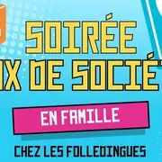 Soirée jeux de société en famille