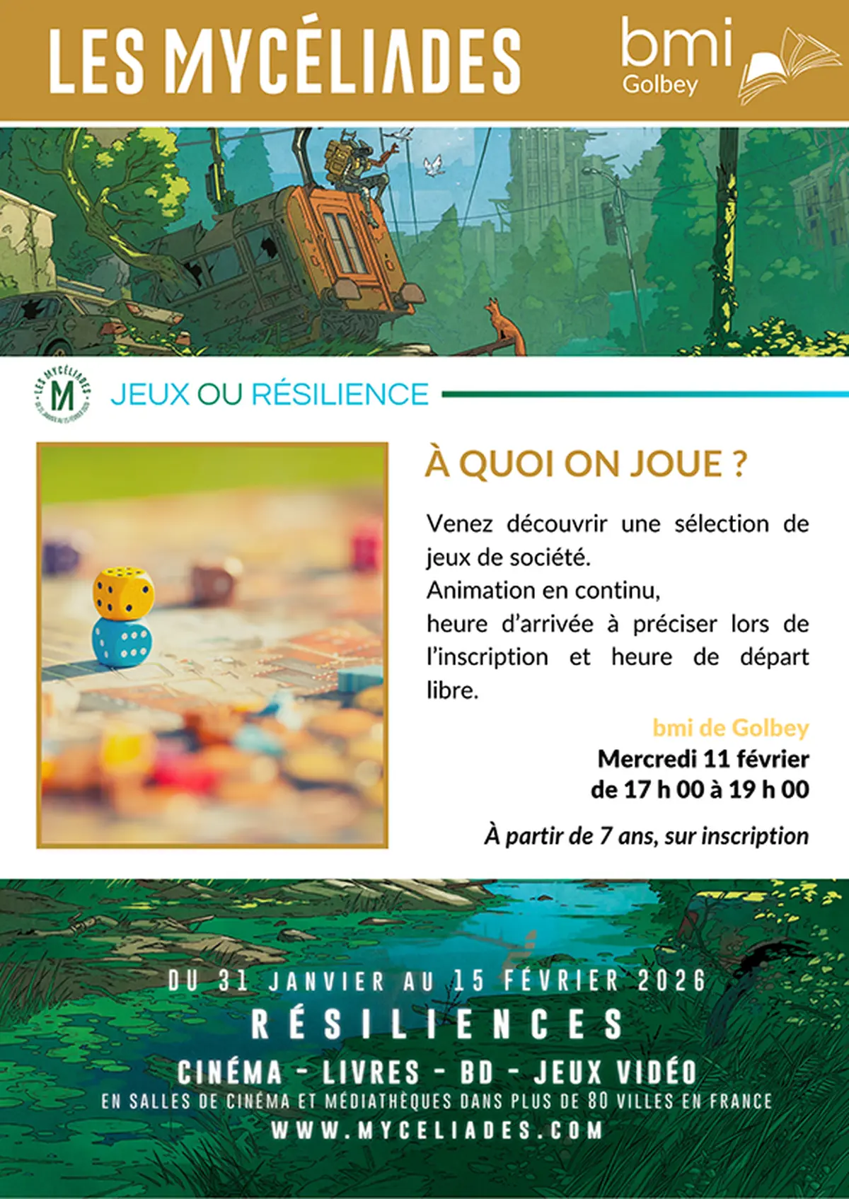 Soirée Jeux De Société - Les Mycéliades