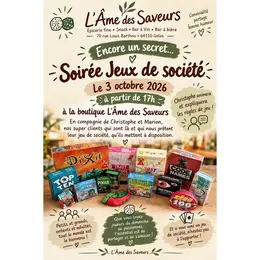 Soirée jeux de sociétés