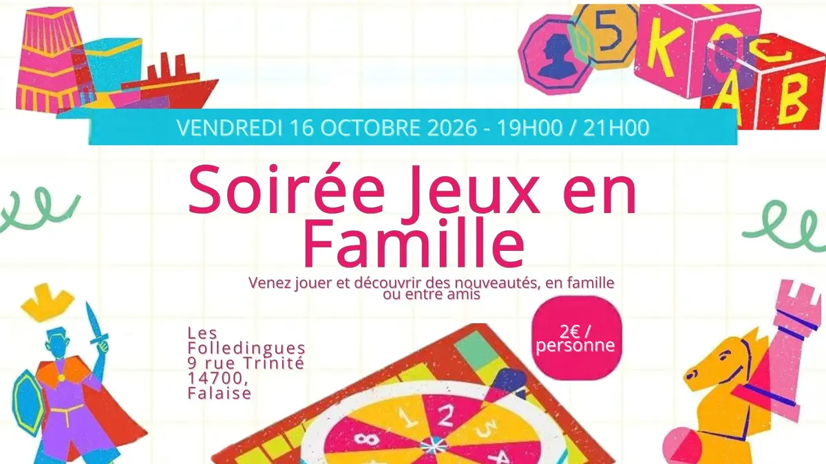 Soirée jeux en famille
