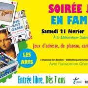 Soirée jeux en famille