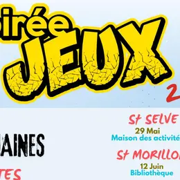 Soirée Jeux et Escape Game