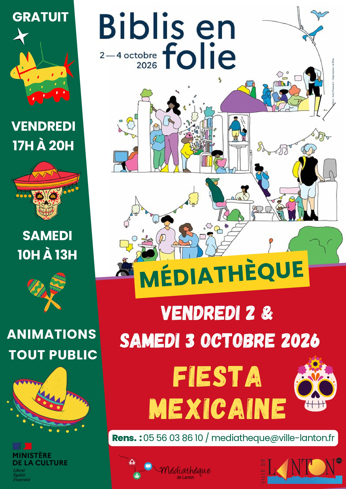 Soirée jeux  Fiesta Mexicaine