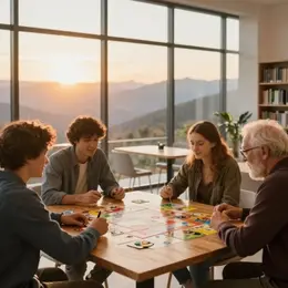 Soirée Jeux thème Montagne