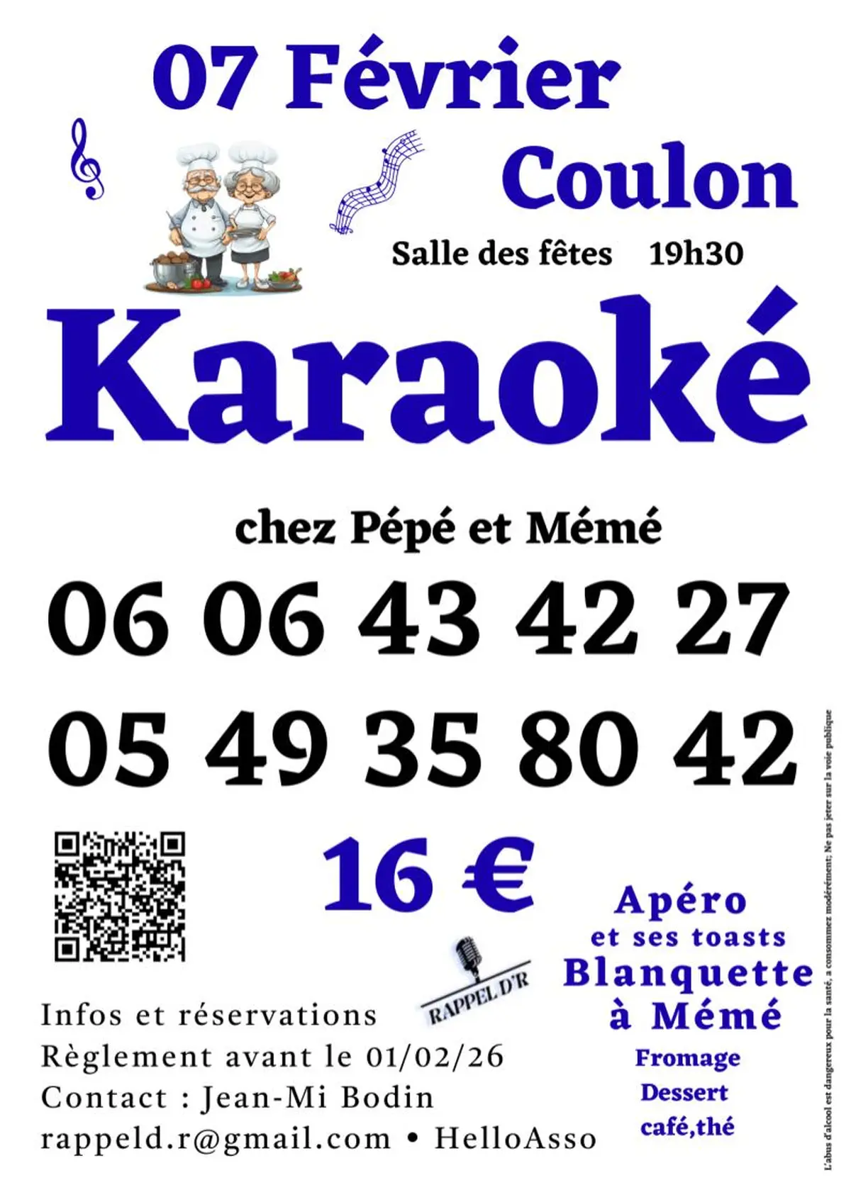 Soirée Karaoké à Coulon