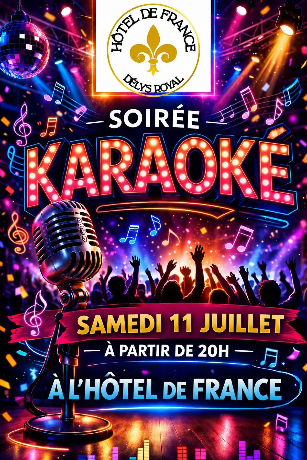 Soirée Karaoké à l'Hôtel de France