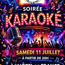 Soirée Karaoké à l'Hôtel de France