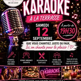 Soirée karaoké à la Terrasse