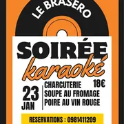 Soirée karaoké au Brasero
