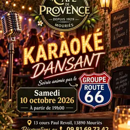 Soirée karaoké au Café de Provence