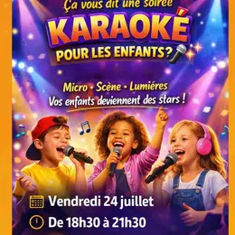 Soirée karaoké au Pars de jeux OLO'KIDS