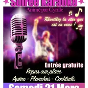 Soirée karaoké avec Cyrille