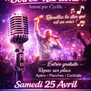 Soirée karaoké avec Cyrille