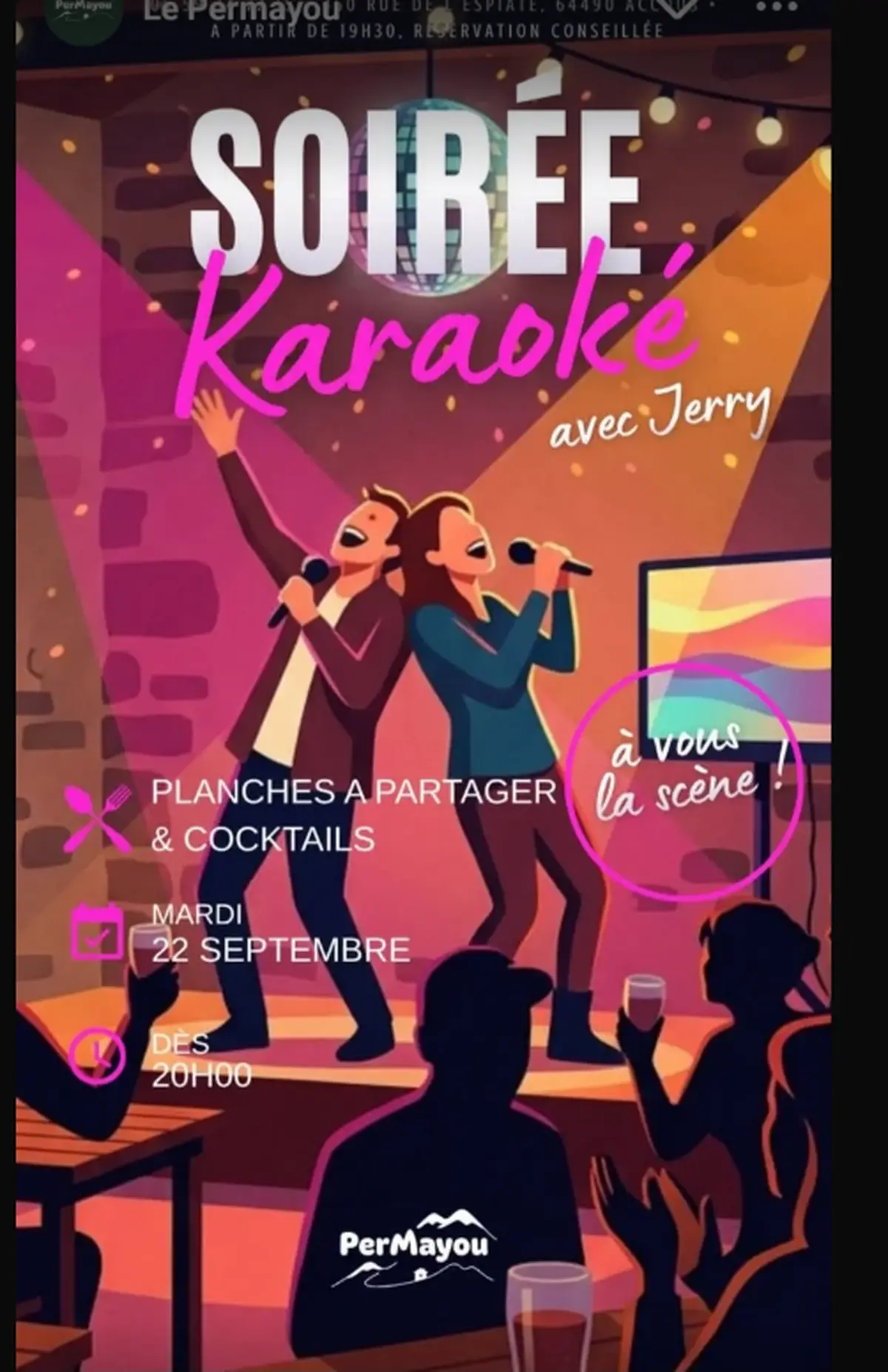 Soirée karaoké avec Jerry