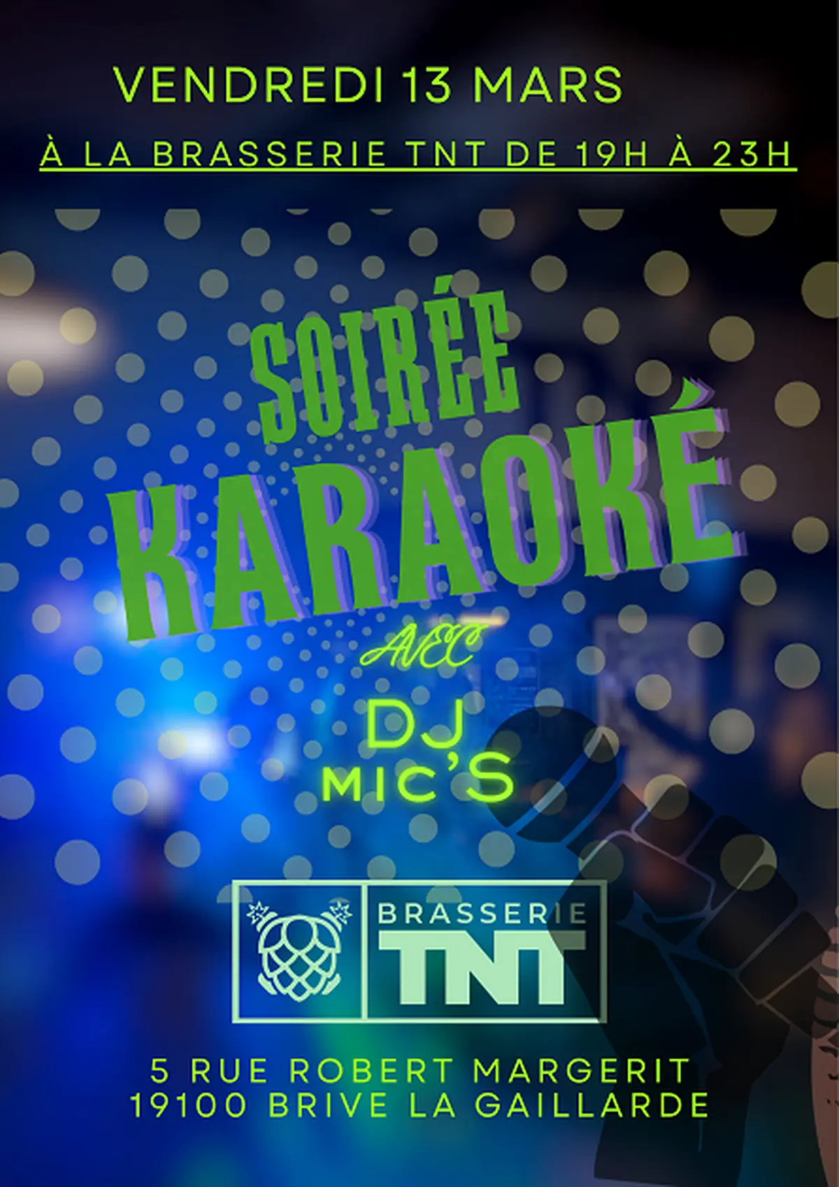 Soirée Karaoké (Brasserie TNT)