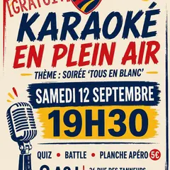 Soirée Karaoké En Plein Air à ASJ