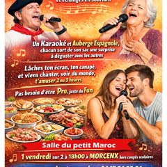 Soirée karaoké et Auberge Espagnole