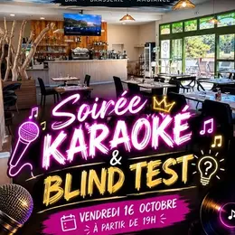 Soirée karaoké et blind test