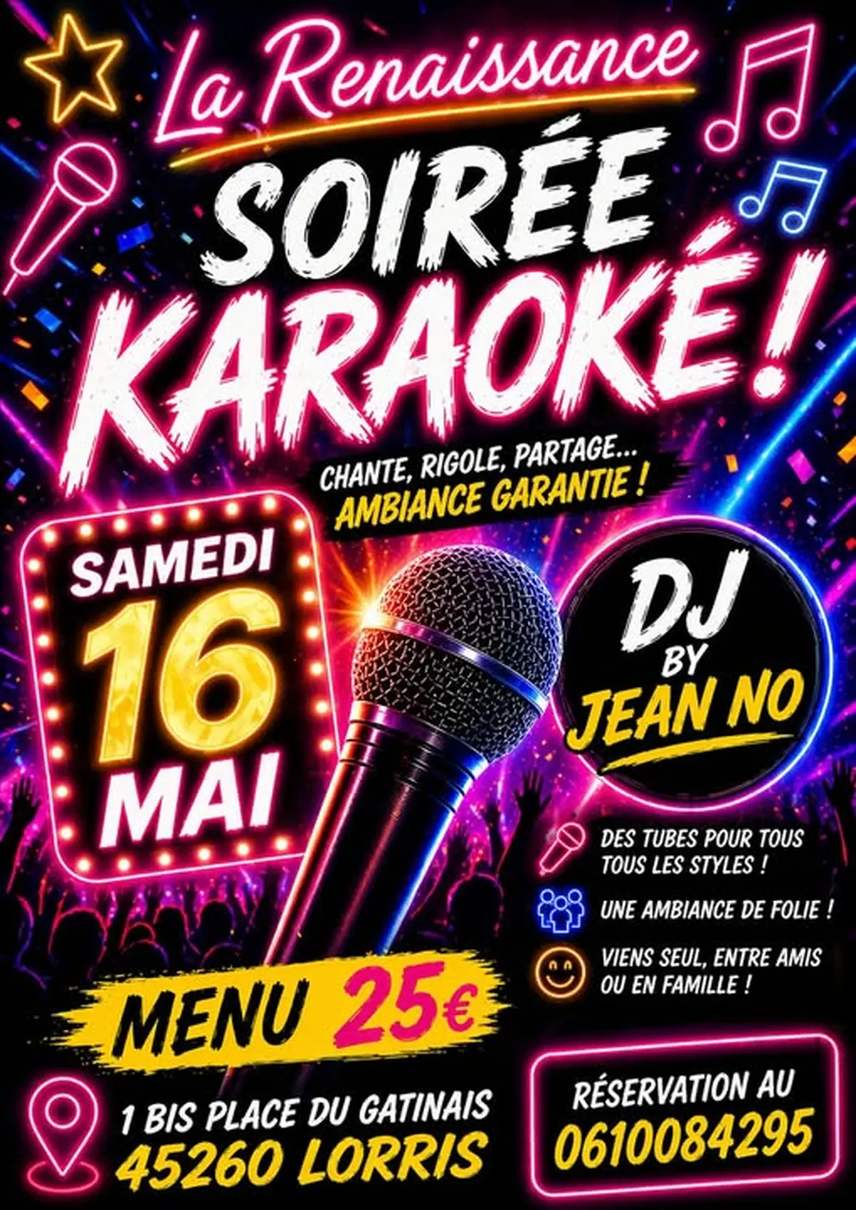 Soirée karaoké - La Renaissance