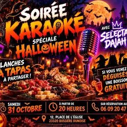 Soirée Karaoké spéciale Halloween