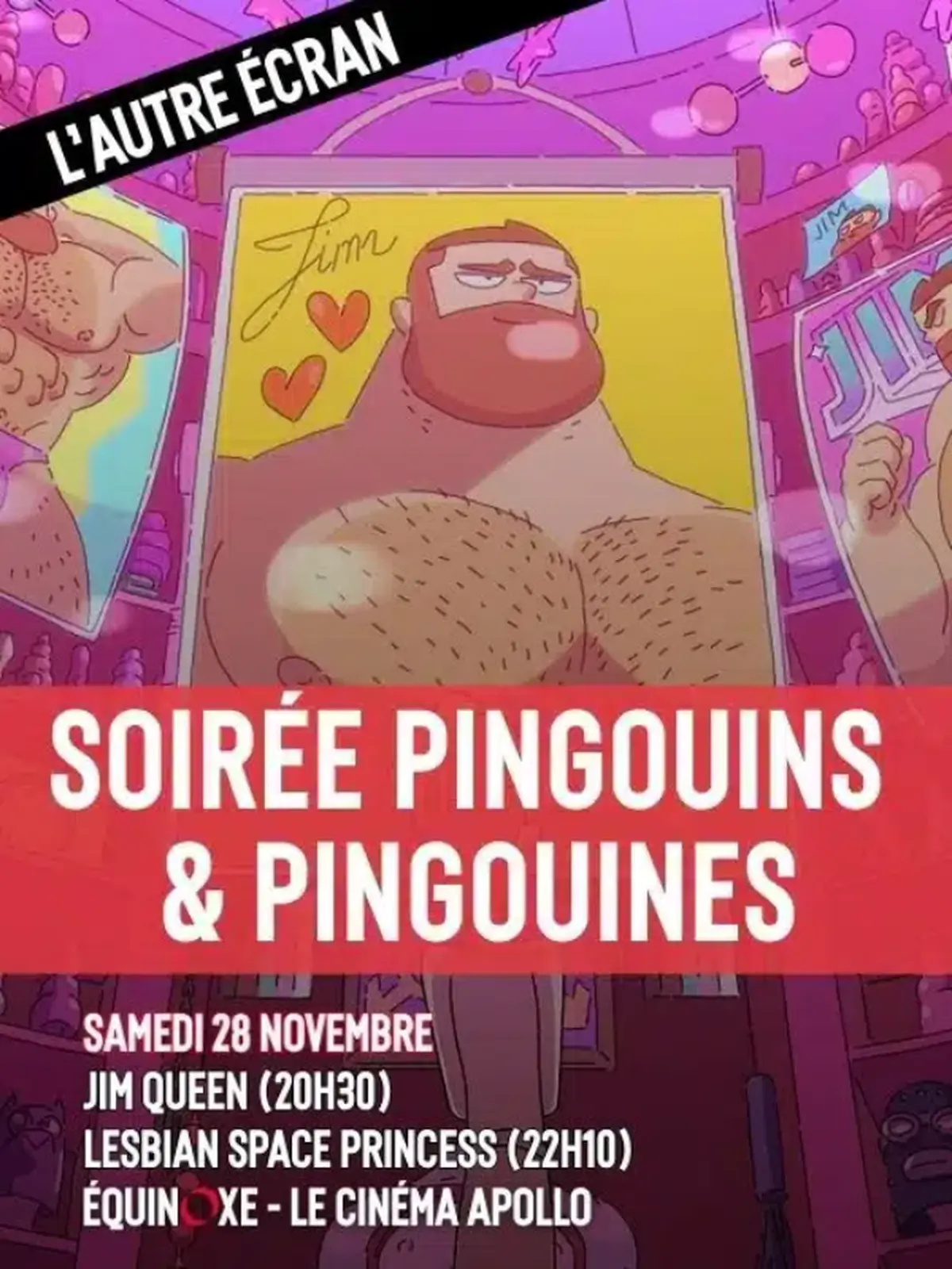 Soirée l’autre écran – Pingouins & Pingouines