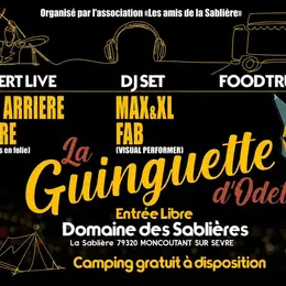 Soirée La Guinguette d'Odette au Domaine des Sablières
