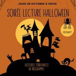 Soirée lectures Halloween